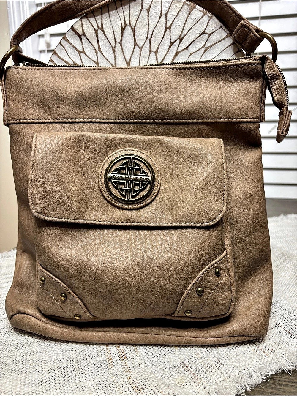 Stone Mountain Crossbody Bag in Brown
